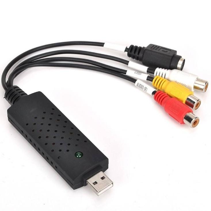 USB naar audio en video adapter omvormer