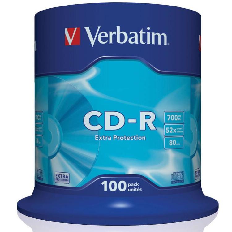 CD-R - 100 stuks - Verbatim