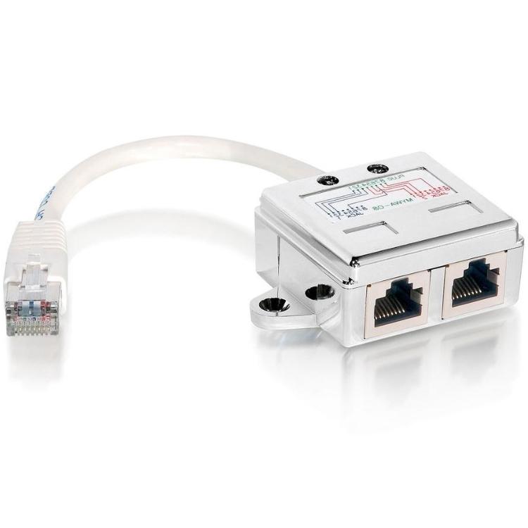 Netwerk Splitter UTP Cablesharing - RJ45