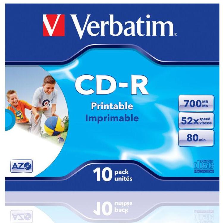 CD-R - 10 stuks - Verbatim