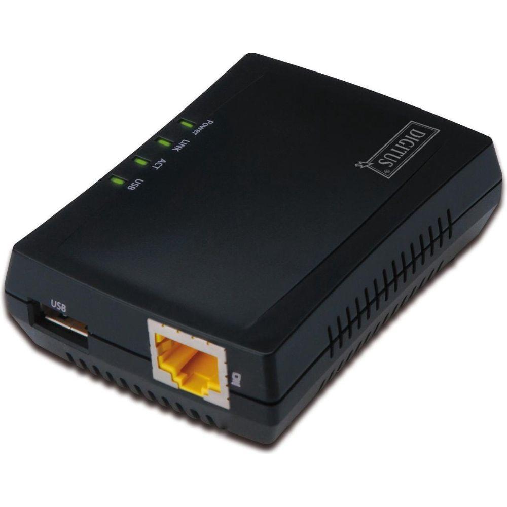 Netwerk USB server - Digitus