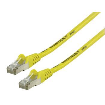 Image of CAT6 F/UTP Netwerkkabel RJ45 (8/8) Male - RJ45 (8/8) Male 0.25 M Geel