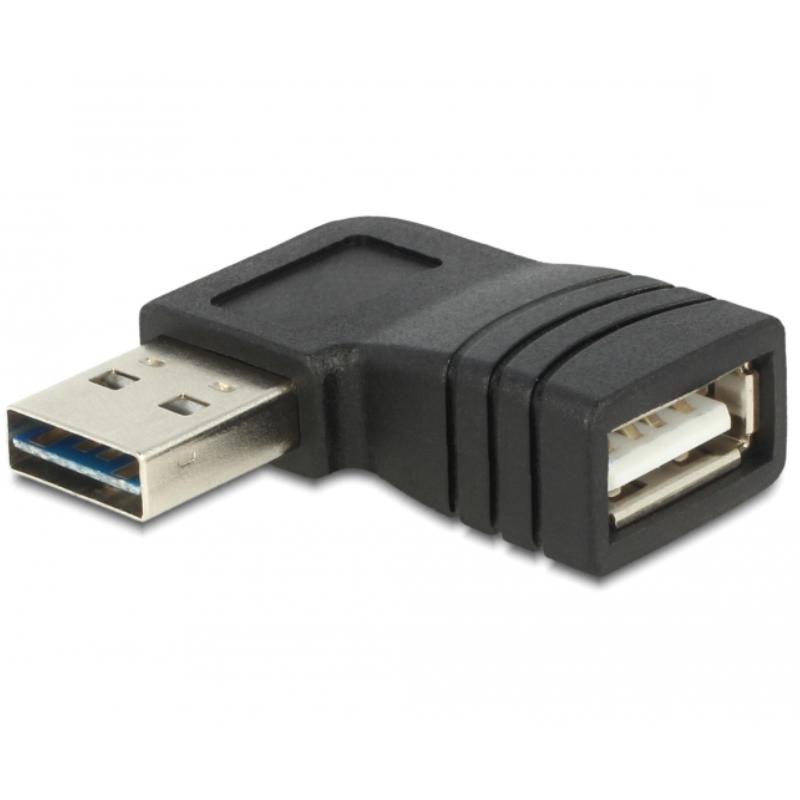USB verloopstekker - Haaks - Delock