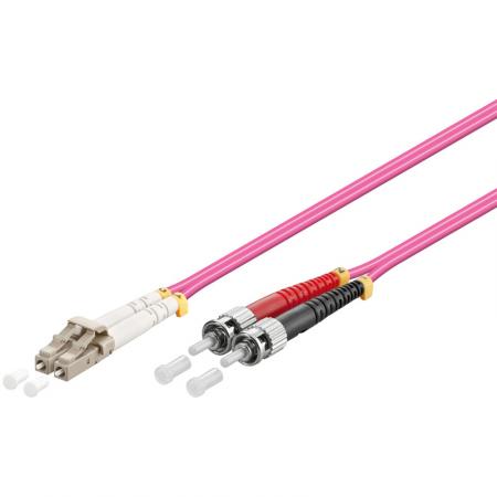 Vezeloptische kabel LC/ST 50/125µ 1m OM4 - Delock