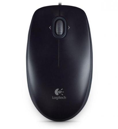 Image of Logitech M 100 Mouse USB black