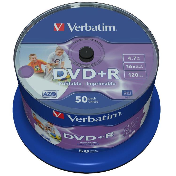 DVD+R - 4,7GB - Verbatim