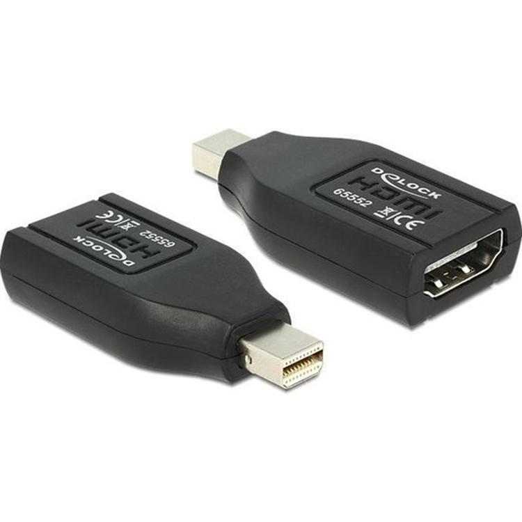Image of DeLOCK - Adapter Mini Displayport Male \u003e HDMI Female (65552)