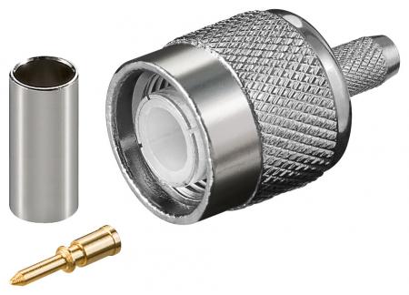 Male TNC Connector - RG58 - Krimp