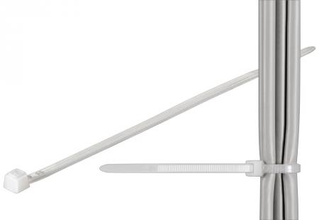 Image of Cable tie standard, natural - Goobay