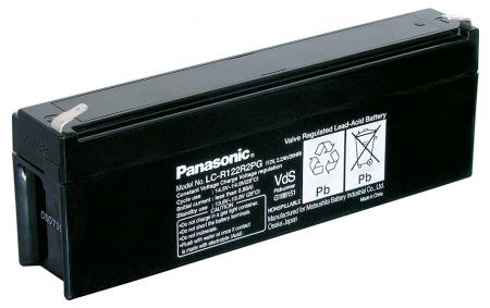 Image of Lead acid battery (Panasonic) Panasonic: LC-R122R2PG (Faston 187 - 4,8