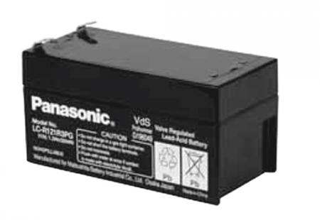 Image of Lead acid battery (Panasonic) Panasonic: LC-R121R3PG (Faston 187 - 4,8