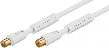 Image of Antenna cable with ferrite, (100% shielded,gold plated) coaxial plug>c
