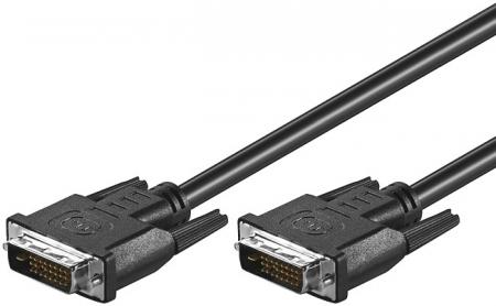 Image of DVI-D FullHD cable dual link DVI-D (24+1) plug > DVI-D (24+1) plug - G