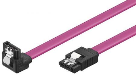Image of HDD S-ATA cable 1.5GBits / 3GBits S-ATA L-Type > L-Type 90? - Goobay