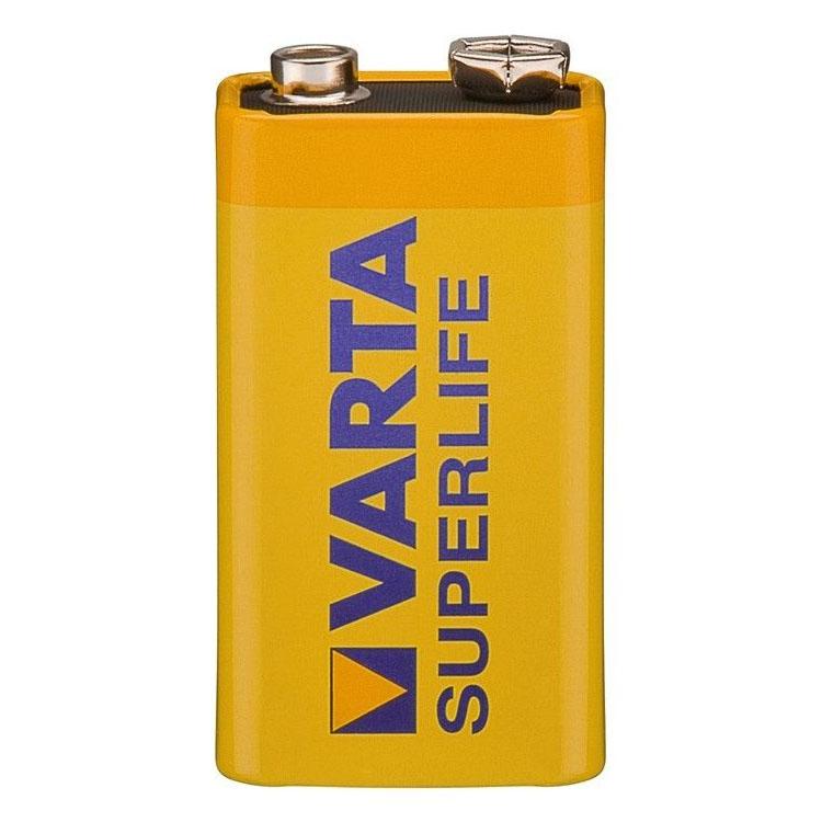 Image of Battery Alkali 6 LR 61 (9V) Varta - Superlife (2022) - Goobay