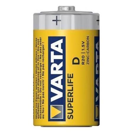 Image of Battery Alkali Mono (D) Varta - Superlife (2020) - Goobay