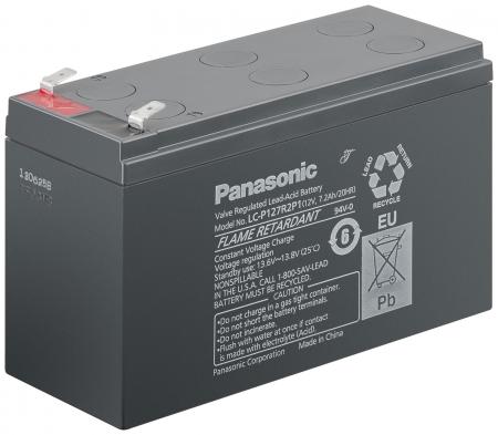 Image of Lead acid battery (Panasonic) Panasonic: LC-P127R2P1 (Faston 230 - 6,3