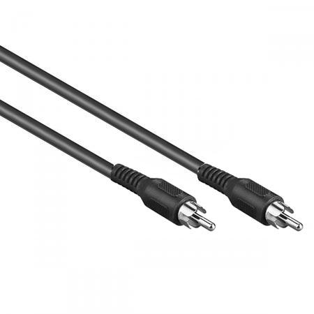 Image of Audio video cable 2,0 m 1 x RCA plug > 1 x RCA plug - Goobay