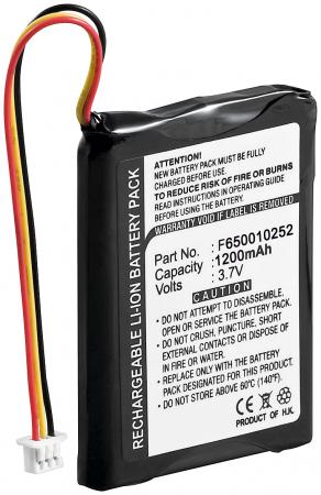 Image of GPS Navigation battery for TomTom One, One Europe, One Regional, Rider