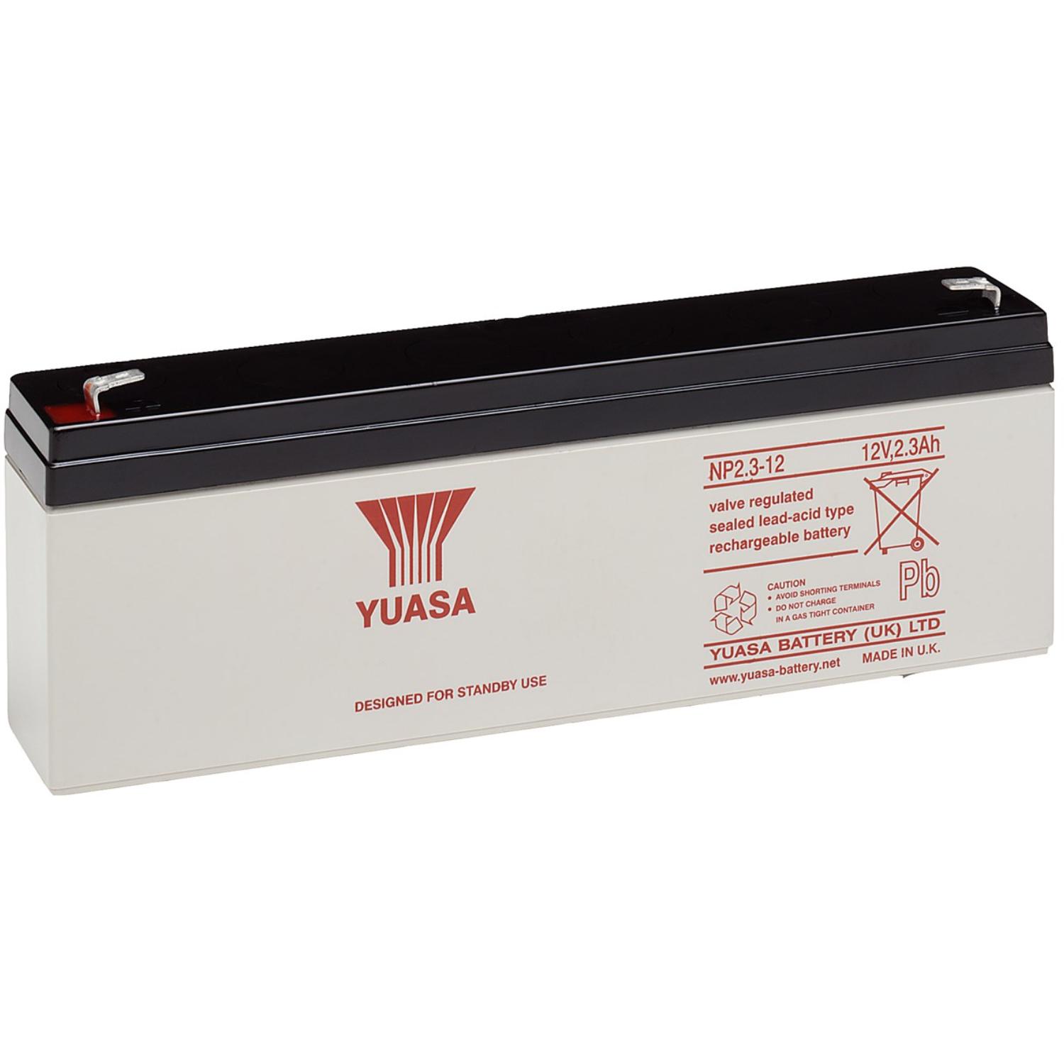 Image of Lead acid battery (Yuasa) Yuasa: NP2.3-12 (Faston 187 - 4,8mm) - Gooba