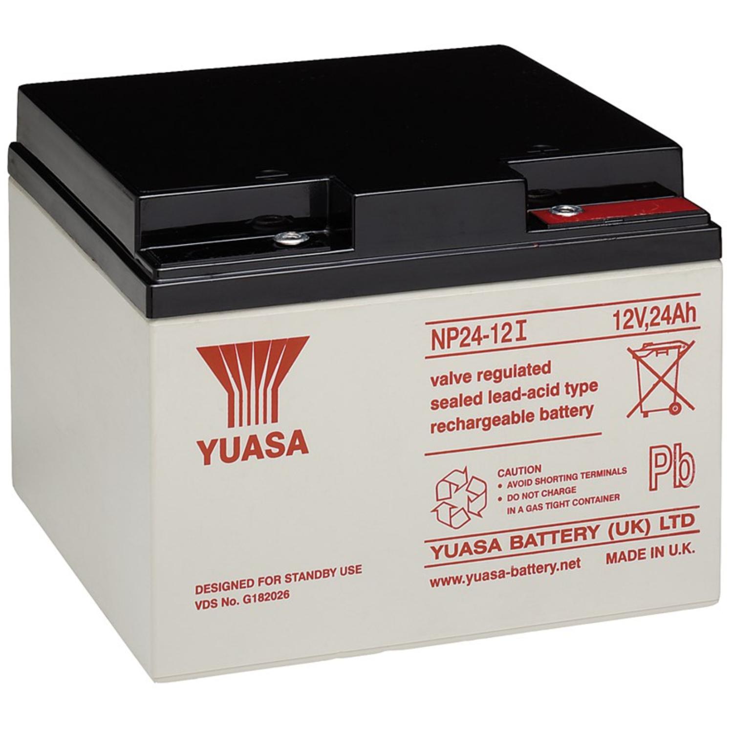 Image of Lead acid battery (Yuasa) Yuasa: NP24-12I (M5 connection) - Goobay