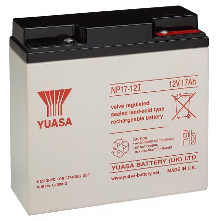 Image of Lead acid battery (Yuasa) Yuasa: NP17-12I (M5 internal thread) - Gooba