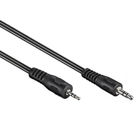 Jack kabel - 2.5mm - 3.5mm - Stereo - Allteq