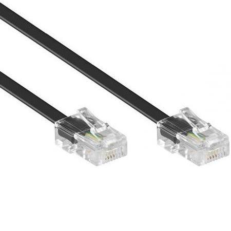 ISDN kabel - 3 meter - Zwart - Goobay