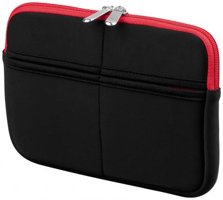 Image of Synthetic rubber case 8inches (black/red) for Apple iPad mini,Samsung