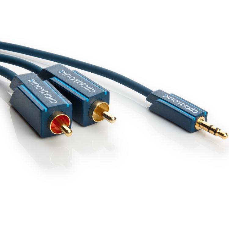 Jack naar tulp kabel - Clicktronic