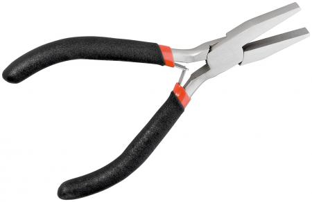 Image of Flat nose plier 125mm oblated and planed nose (3cm) - Goobay