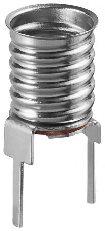 Image of Lamp holder socket E10 with print pins - Goobay