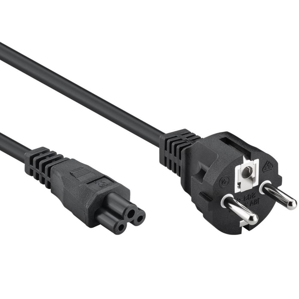 Image of Power cable 1.8m CEE 7/7 plug > IEC 320-C5 jack - Goobay