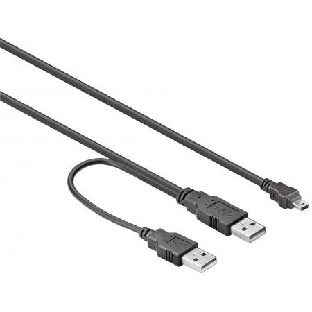 Image of USB Y kabel - 1.8 meter - Goobay