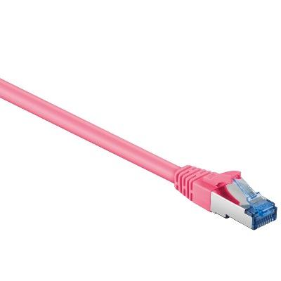 Image of S-FTP Kabel - 1 meter - Roze - Goobay