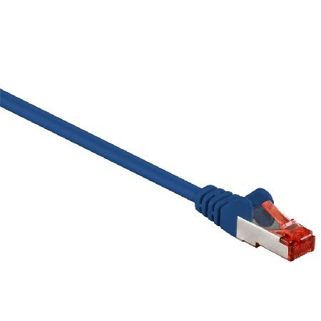 Image of S-FTP Kabel - 0.5 meter - Blauw - Goobay