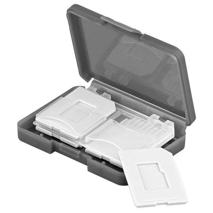 Image of Safe-keeping box for memory cards 4x SD card - Goobay