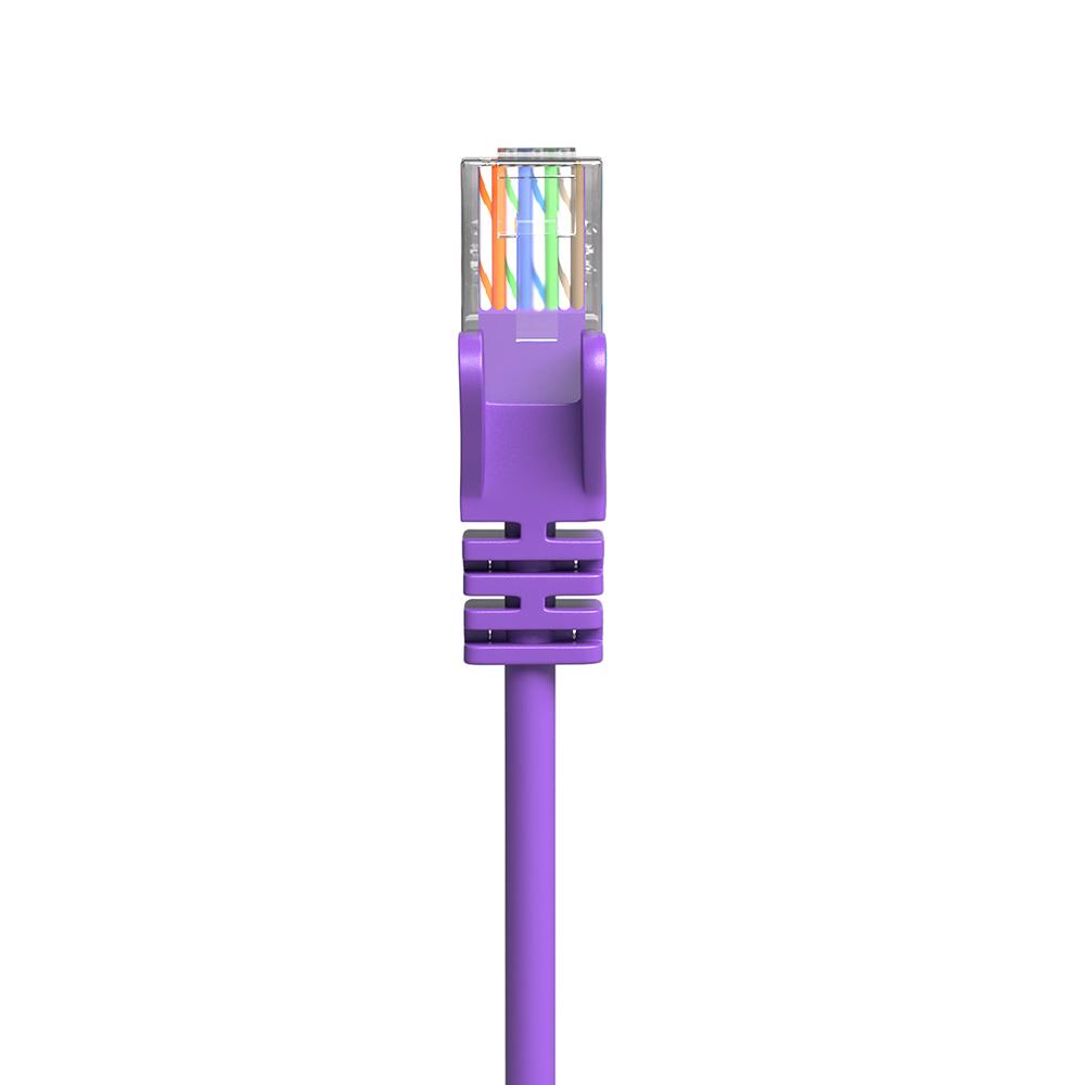 U/UTP Cat 5e - 15 meter - Paars - Allteq