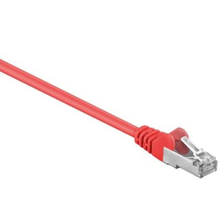F/UTP Cat 5e - 1.5 meter - Rood - Goobay