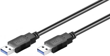 Image of USB 3.0 SuperSpeed cable inchesAinches plug > inchesAinches plug - Goo