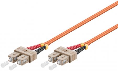 Image of Fiber optical network cable SC-SC OM2 (LED optimized) Multimode (50/12
