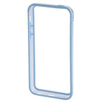 Image of Hama cover edge protector iPhone 5c blauw/transparant