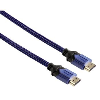 Image of Hama HDMI Aansluitkabel [1x HDMI-stekker - 1x HDMI-stekker] 2.50 m Blauw