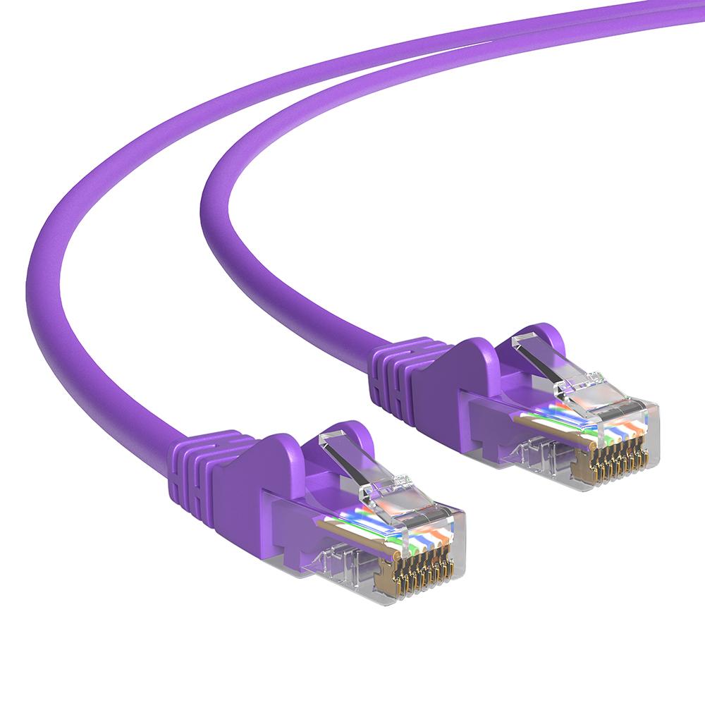 U/UTP Cat 5e - 10 meter - Paars - Allteq