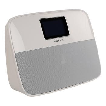 Image of König HAV-BTAL100 Draagbare MP3 Bluetooth Wekkerradio
