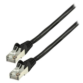 Image of FTP CAT 5e netwerkkabel 0,25 m zwart - Valueline