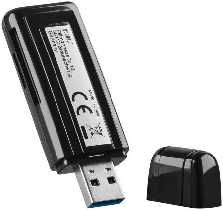 Image of SD / SDHC / SDXC Cardreader USB 3.0 / SD / MicroSD Slot - Goobay