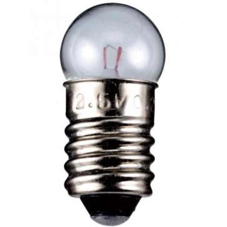 Image of Globular lamp socket E10 3,7 volt 1,11 watt - Goobay