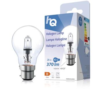 Image of Halogeenlamp B22 A55 28 W 370 Lm 2800 K