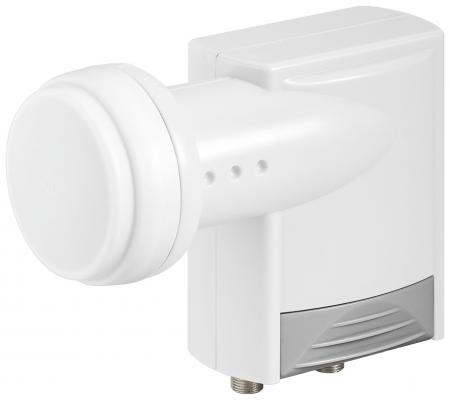 Image of Universal Twin LNB digital SAT-LNB for 2 devices (HDTV/3D) - Goobay